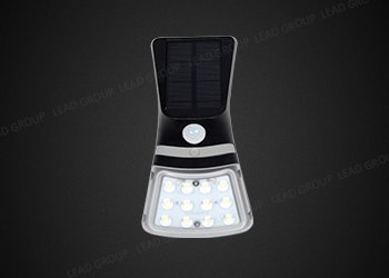 Solar LED Wall Light-1.5W Fairy-Black
